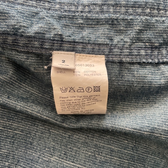 Visvim Artifact Coverall blue corduroy - Picture 8 of 16